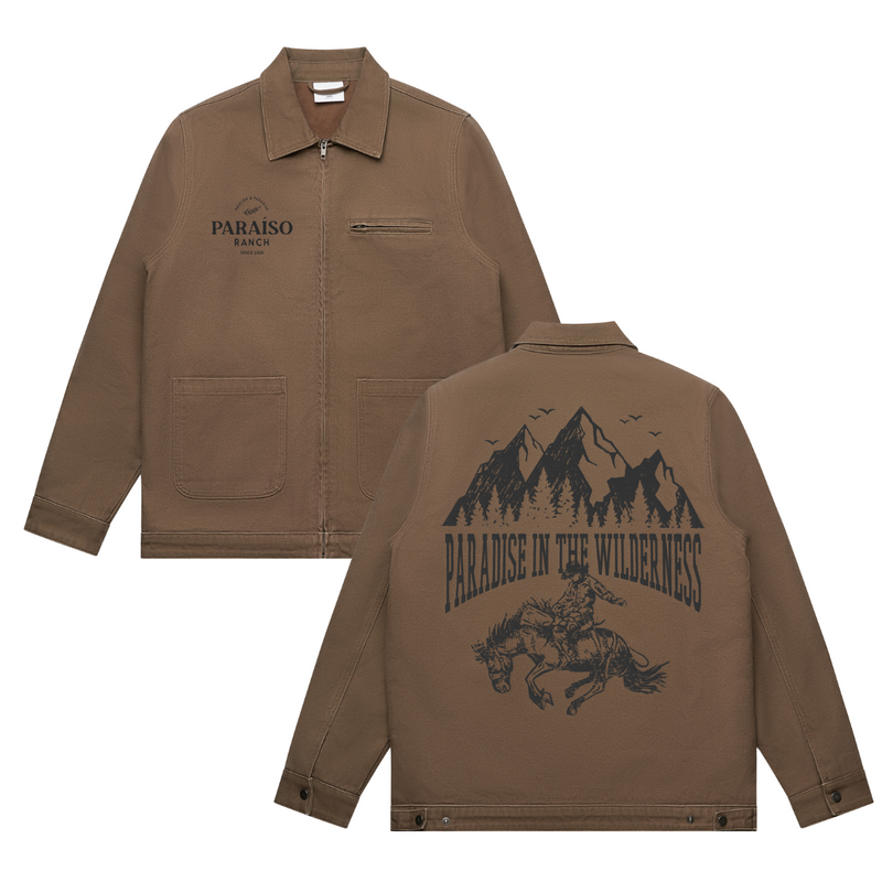 "Paradise In The Wilderness" Heavy Weight Jacket