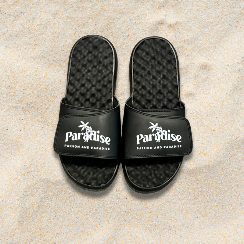 Vacay Vibe Slides - Black